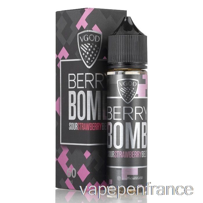 Berry Bomb - E-liquide Vgod - Stylo Vape 60 Ml 0 Mg